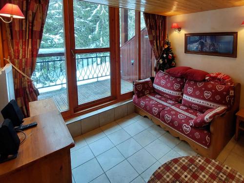 Cosy Duplex Arc1800 Aiguille Grive1 6 personnes – khách sạn tại Charmettoger