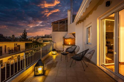 Penthouse in Koukaki with Acropolis view, Atene