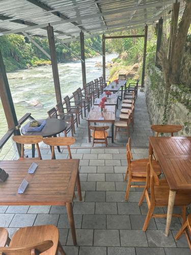 Balcony/terrace, Puunee Wild River Villa's Borobudur in Magelang