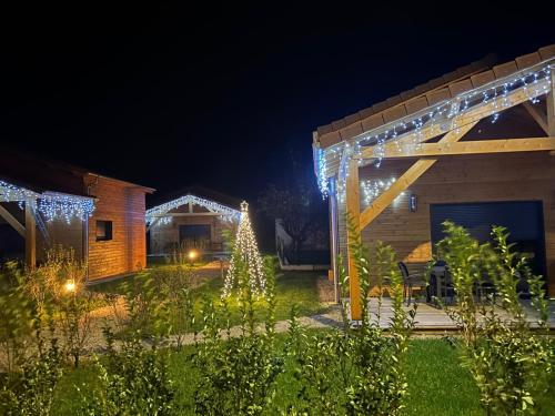 Les Chalets près de Chalain gîte à louer Montigny-sur-l'Ain