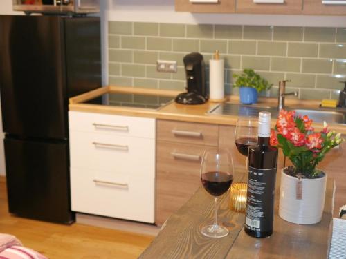 Konyha, Ferienwohnung Apartment Fewo Alojamiento Casa Demy in Babenhausen
