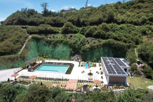 Peldbaseins, Permasalud Glamping in Urcuqui