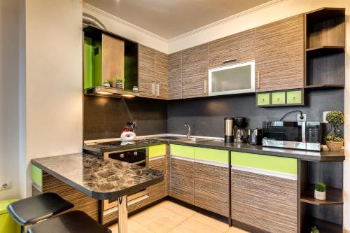 Konyha, Alpine Comfort at Grand Monastery by Flat Manаger in Pamporovo