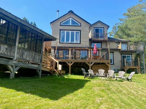 Viesnīcas āriene, Chalets et Studios Le Vent Du Nord in Lac Superieur (QC)