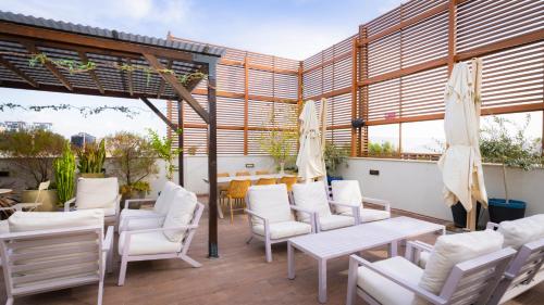 balkon/terras, Numa Hotel Jaffa in Tel Aviv