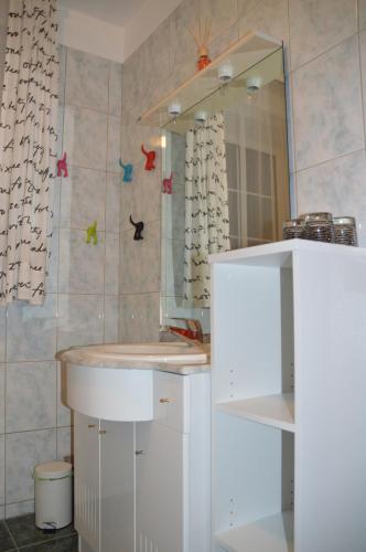 ห้องน้ำ, Ferienwohnung Familie Stuhr in สคเวซัท