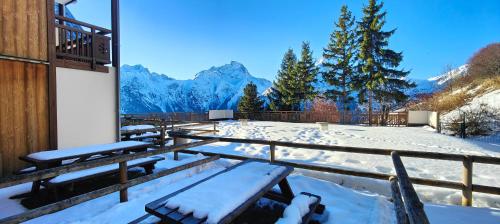 Studio avec jardin et garage - Location saisonnière - Les Deux-Alpes