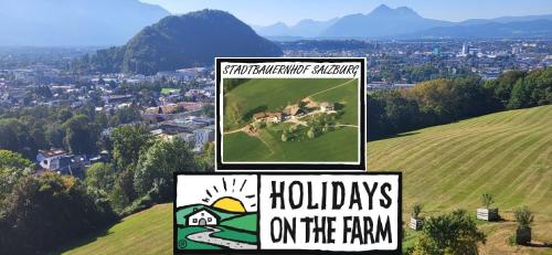 Stadtbauernhof Salzburg - Ferienwohnung - Gut Unterleithen - farm & the city in Salzburg, Österreich