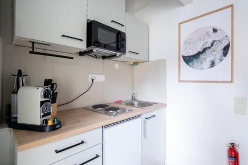 設施, Apartment at Main Square - 35 m2 - Netflix - Quiet in 萊奧本