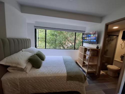 Apartamento en Vicuña Mackenna Ñuñoa con Piscina