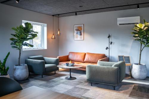 共用Lounge/電視區, MyHotel Taastrup in 哥本哈根Vestegnen