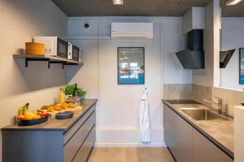 廚房, MyHotel Taastrup in 哥本哈根Vestegnen