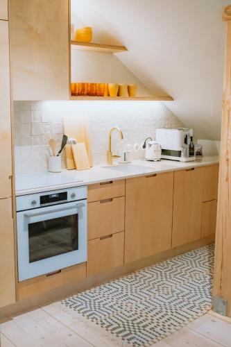 Renovated City Centre Apartment in Madona