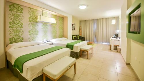 Chambre avec 2 lits, confort