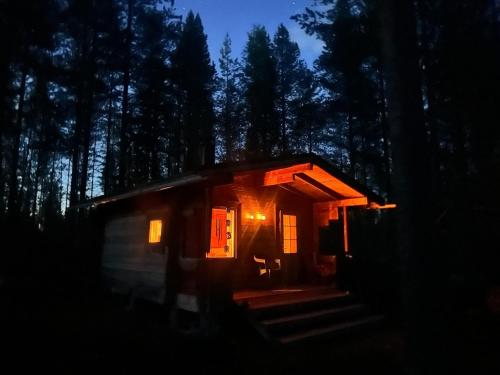 Forestry cabin and sauna cabin in Kuhmo