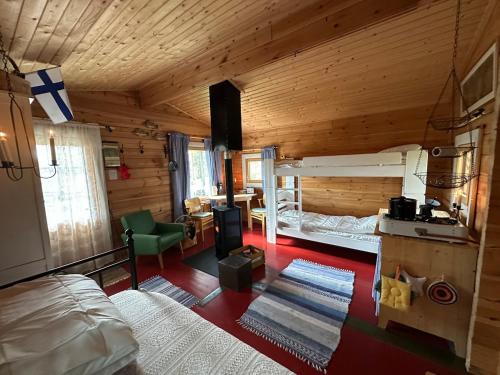 Forestry cabin and sauna cabin in Kuhmo