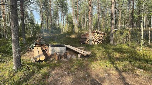 Forestry cabin and sauna cabin in Kuhmo
