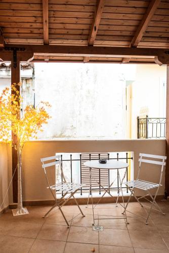 발코니/테라스, Tollmere Hospitality Λύχνος suite (Tollmere Hospitality Λυχνος suite) in 리바디아 (보이오티아)