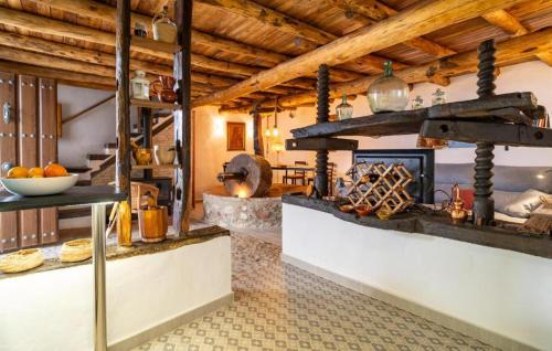Konyha, Impresionante casa molino con dos dormitorios in Benadalid
