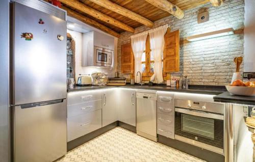 Konyha, Impresionante casa molino con dos dormitorios in Benadalid