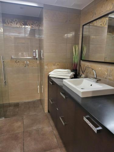 Shower, Seaside Forest Residence in Narva-Joesuu