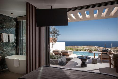 Balcony/terrace, Happy Cretan Suites in Gazi