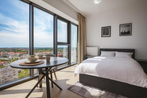 Luksusowy Apartament Z Widokiem, Basenem I Sauna Hanza Tower Szczecin - Szczecin