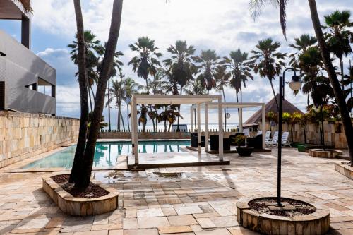 Swimming pool, Matsubara Acqua Park Hotel in Cruz das Almas