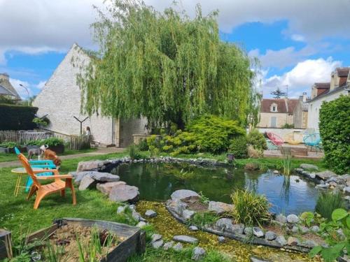 apartment with large garden in Іфс