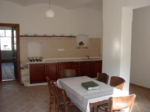 Kitchen, Rodinne ubytovani na Habesi in Chotebor