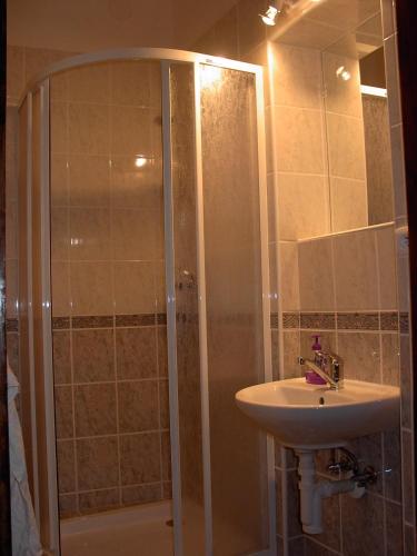 Bathroom, Rodinne ubytovani na Habesi in Chotebor