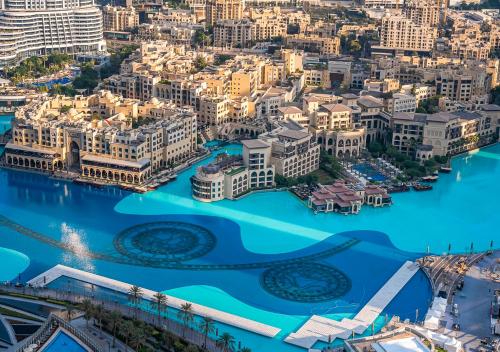 Chic 2 BR Burj Khalifa & Fountain view 
