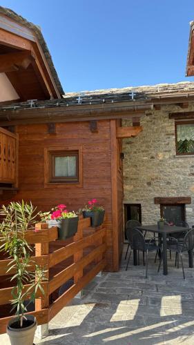 A szálláshely kívülről, Casa Closellinaz in Roisan