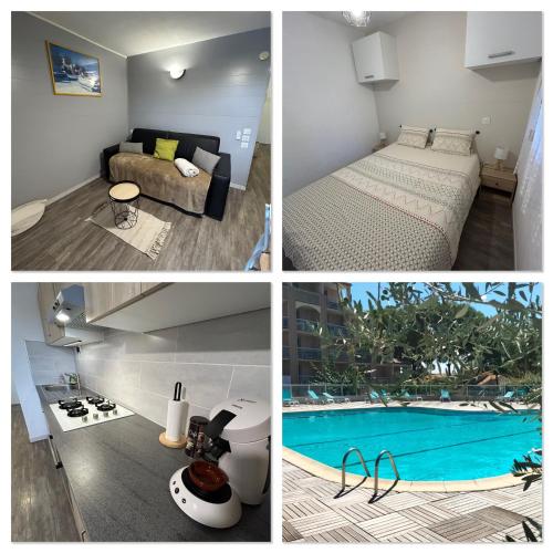 Le carpe diem T2 piscine climatisation parking