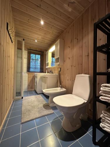 淋浴, Family cabin in Hafjell, ski in-ski out in 奥于厄尔
