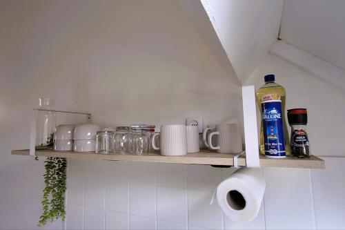 кухня, Joli Studio de 25 M2 proche de Disney in Клолюжьян