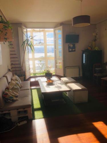 Felles stue/TV-område, Hostel Santander in Santander