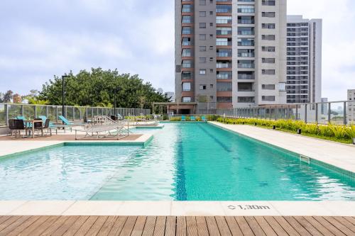 AP com Vaga e Piscina - Metrô Borba Gato, Prox Consulado Americano, Berrine, Brooklin, Morumbi e Aeroporto Congonhas, São Paulo