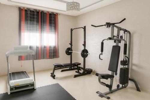centre de fitness, Fitness Home 2 chambres KN in Bouznika