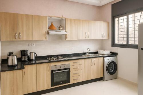 cuisine, Fitness Home 2 chambres KN in Bouznika