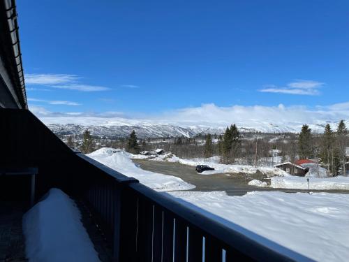 Balcony/terrace, Small Family Retreat Two Bedrooms And Easy Access in Beitostolen