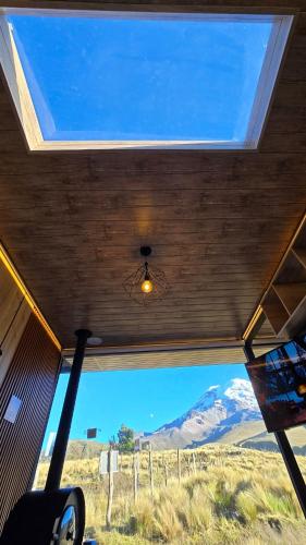 Tiny house, comfort and peace facing Chimborazo in Čimborazo