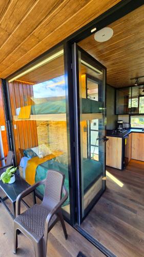 Tiny house, comfort and peace facing Chimborazo in Čimborazo