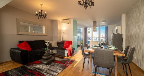 Rooftop Apartment for 6 near City Center Metro U2, Вена