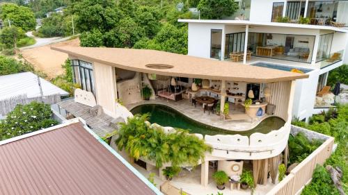 平方米3臥室別墅 (曾蒙) - 有3間私人浴室 (Zen Sea View Villa  Pool, Hot Tub & Chess V222) in 曾蒙