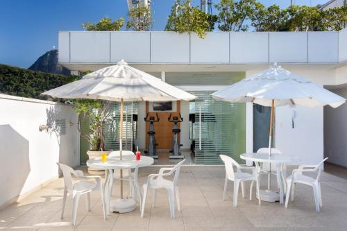 Exterior view, Copacabana Hotel in Rio De Janeiro
