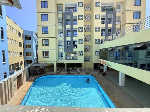 Pemandangan luar, Best Stays Luxury Apartments Studio - AC, Pool, Beach, Lift in Mombasa
