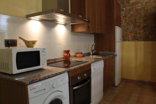 ห้องส่วนกลางสำหรับนั่งเล่น/ดูทีวี, Casa Rural Llebra II in ตอร์โตซา