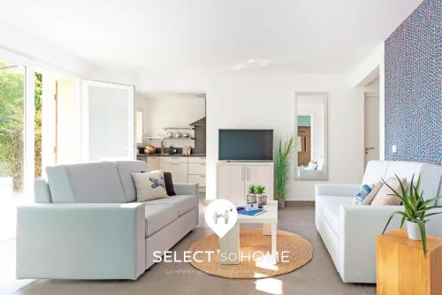 SELECT'soHOME - Appartement avec Jardin, Terrasse et Parking privé pour 6 personnes !- FOS-02