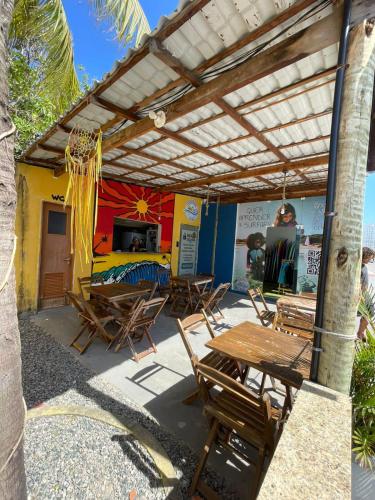 Restaurant, HOSTEL ARACAJU Sequencia Surf Paradise POUSADA in Aracaju